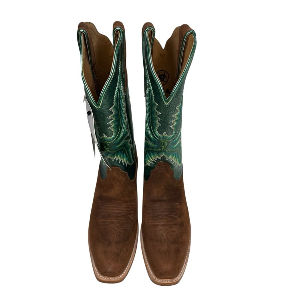 Ariat Futurity Flash K Toe Western Boots in Glazed Ginger Night Vision. Sz: 8 - Picture 6 of 14